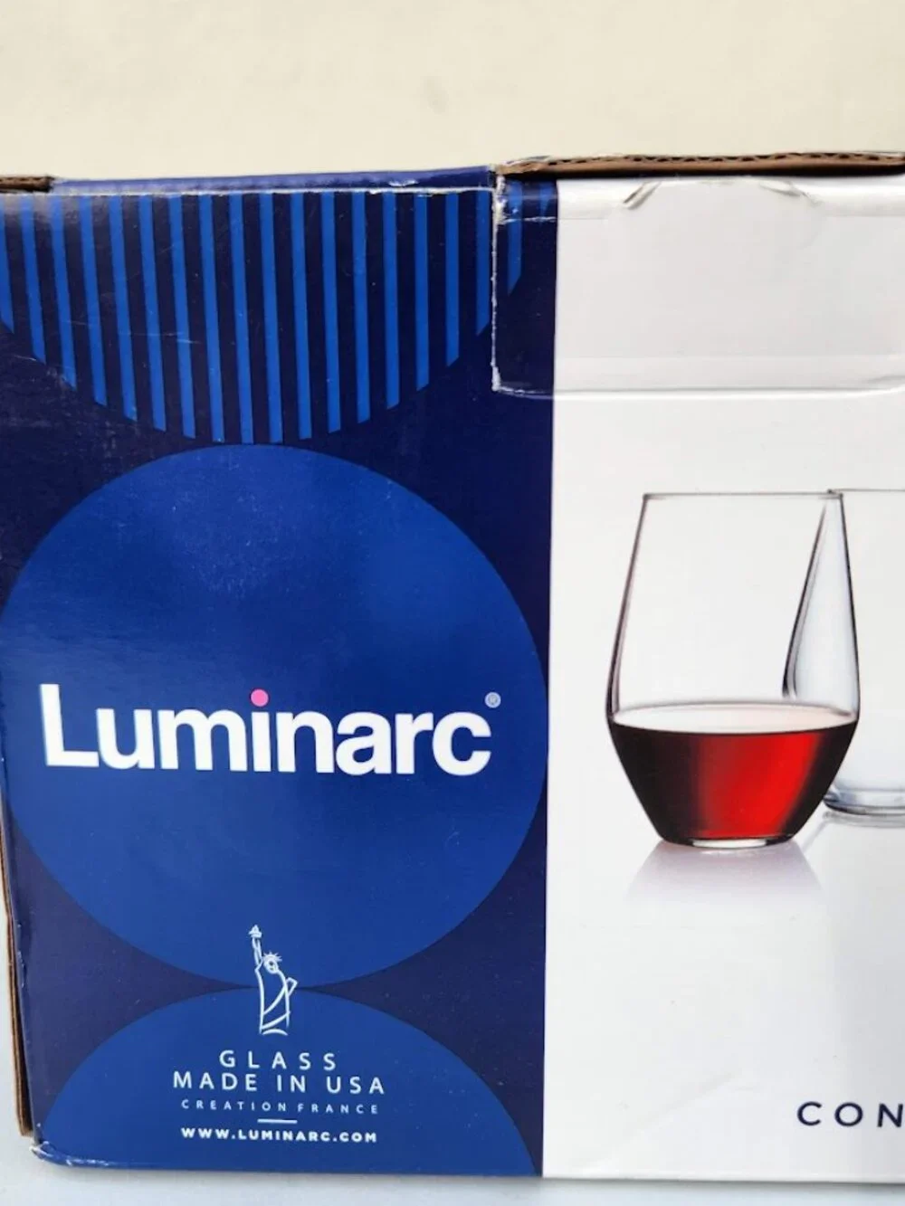 Luminarc new glasses
